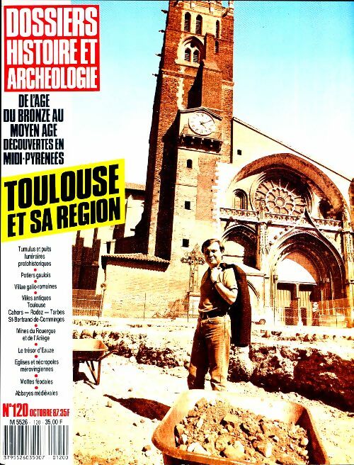 Livrenpoche : Dossiers histoire et archéologie n°120 : Toulouse et sa région - Collectif - Livre