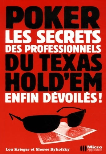 Livrenpoche : Les secrets professionnels du Texas hold'em enfin dévoilés ! - Lou Krieger - Livre