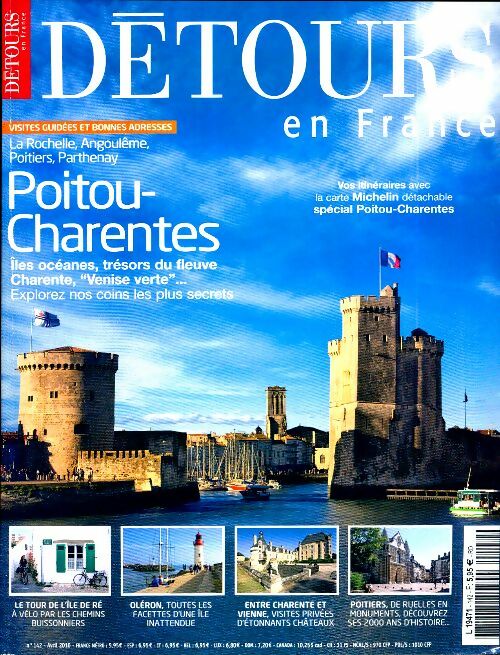 Livrenpoche : Détours en France n°142 : Poitou-Charentes - Collectif - Livre
