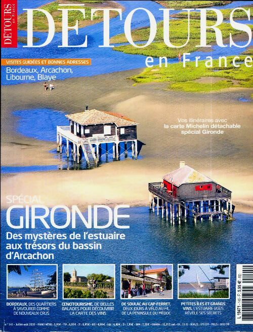 Livrenpoche : Détours en France n°145 : Spécial Gironde - Collectif - Livre