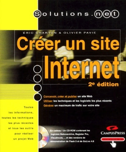 Livrenpoche : Créer un site Internet - Eric Charton - Livre