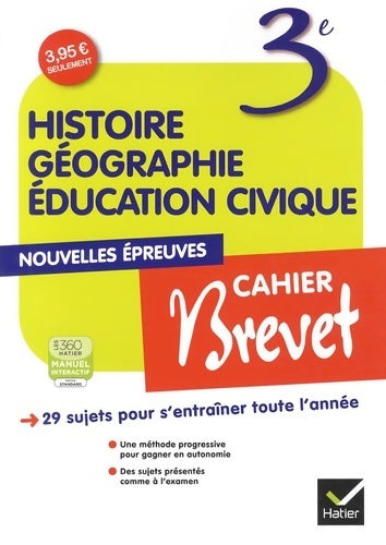 Livrenpoche : Histoire-géographie-éducation civique 3e - Stéphane Vautier - Livre