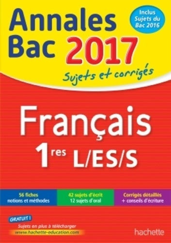 Livrenpoche : Français 1ères L, ES, S 2017 - Isabelle De Lisle - Livre