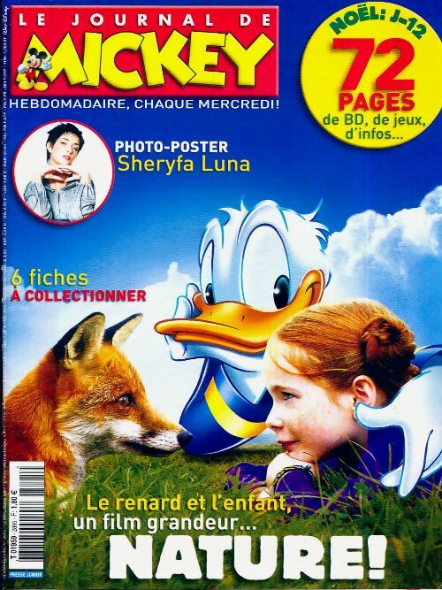 Livrenpoche : Le journal de Mickey n°2895 : Le renard et l'enfant - Collectif - Livre