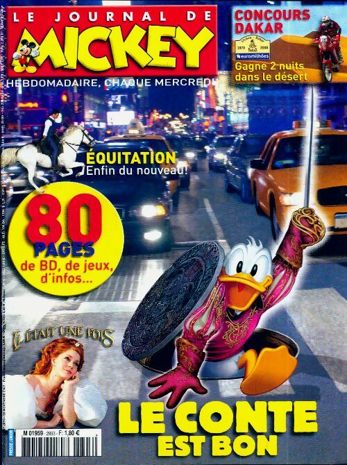 Livrenpoche : Le journal de Mickey n°2893 : Le conte est bon - Collectif - Livre