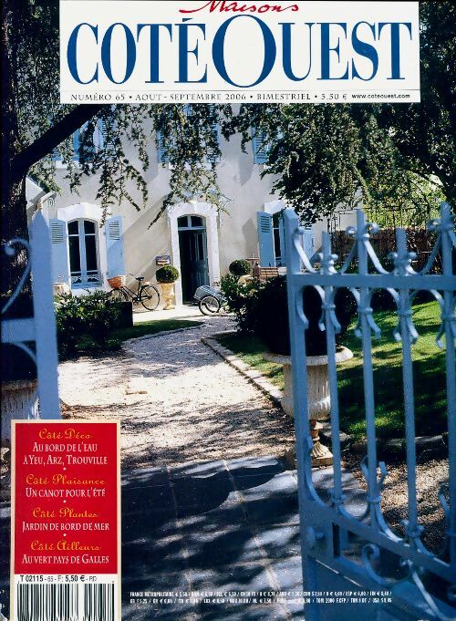 Maisons coté Ouest n°65 - Collectif -  Maisons coté Ouest - Livre
