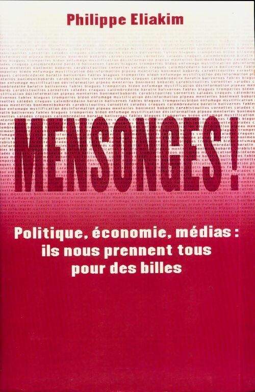 Livrenpoche : Mensonges ! - Philippe Eliakim - Livre