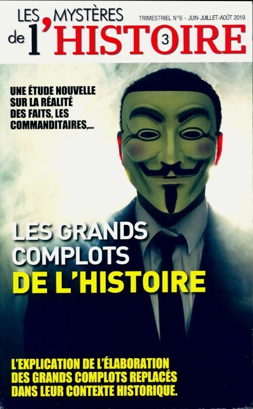 Livrenpoche : Les mystères de l'histoire n°6 : Les grands complots de l'histoire - Collectif - Livre