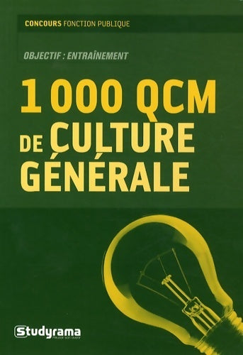Livrenpoche : 1000 QCM de culture générale - Marie Berchoud - Livre