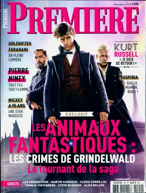 Livrenpoche : Première n°490 : Les animaux fantastiques : les crimes de Grindewald - Collectif - Livre