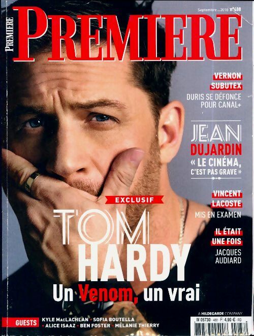 Livrenpoche : Première n°488 : Tom Hardy - Collectif - Livre