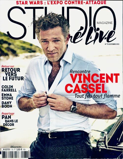 Livrenpoche : Studio ciné live n°73 : Vincent Cassel - Collectif - Livre