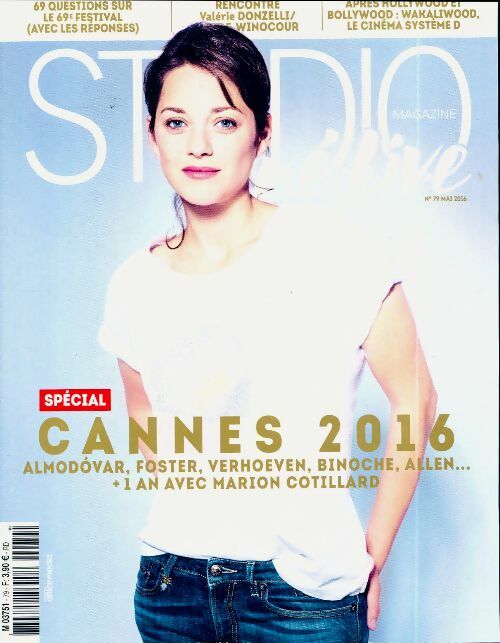 Livrenpoche : Studio ciné live n°79 : Cannes 2016 - Collectif - Livre