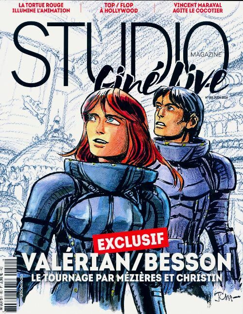 Livrenpoche : Studio ciné live n°80 : Valérian / Besson - Collectif - Livre