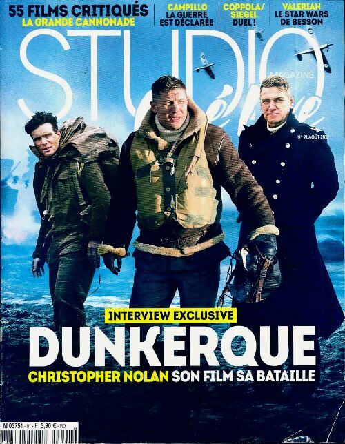 Livrenpoche : Studio ciné live n°91 : Dunkerque - Collectif - Livre