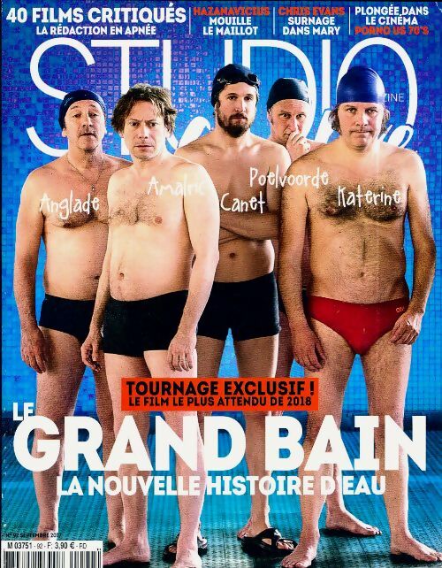 Livrenpoche : Studio ciné live n°92 : Le grand bain - Collectif - Livre
