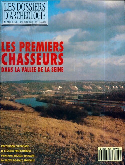 Livrenpoche : Les dossiers d'archéologie n°164 : Les premiers chasseurs - Collectif - Livre