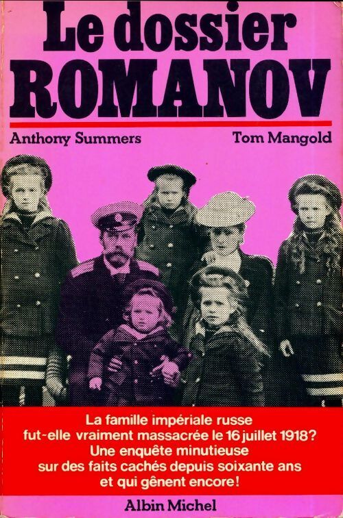 Livrenpoche : Le dossier Romanov - Anthony Summers, Tom Mangold - Livre