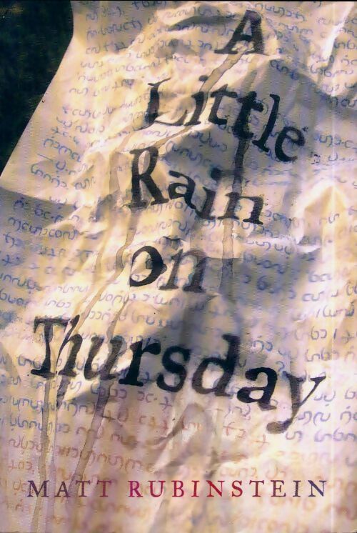 Livrenpoche : A little rain on thursday - Matt Rubinstein - Livre