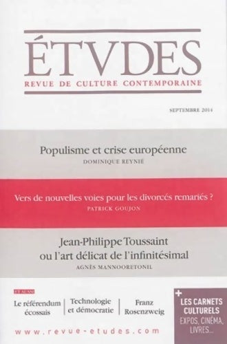 Livrenpoche : Etudes n°4203 - Collectif - Livre