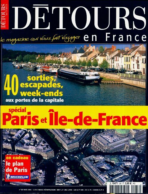 Livrenpoche : Détours en France n°88 : Paris & Ile de France - Collectif - Livre