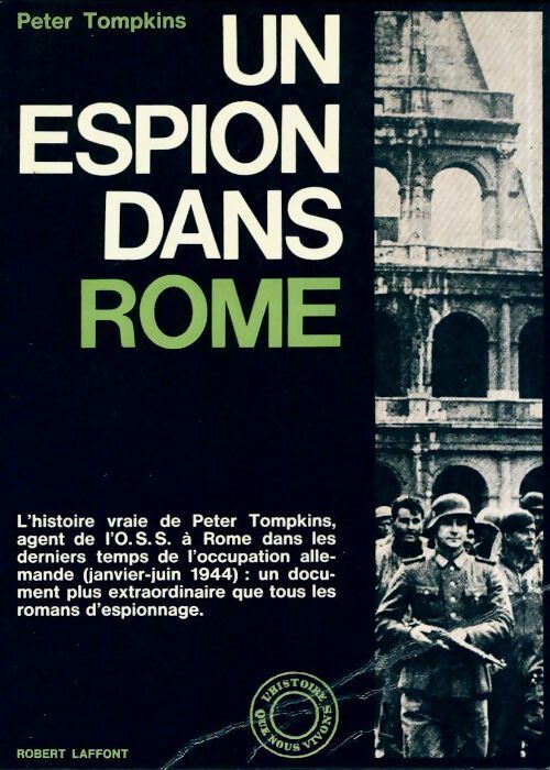Livrenpoche : Un espion dans Rome - Peter Tompkins - Livre