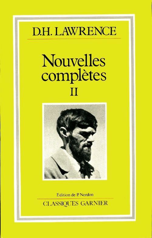 Livrenpoche : Nouvelles complètes Tome II - David Lawrence - Livre