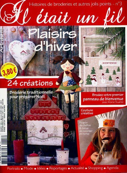 Livrenpoche : Il était un fil n°3 : Plaisirs d'hiver - Collectif - Livre
