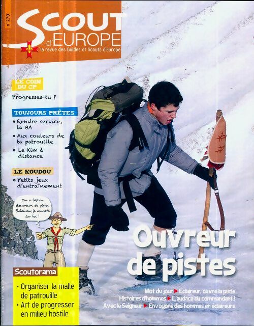 Livrenpoche : Scout d'Europe n°270 : Ouvreur de pistes - Collectif - Livre
