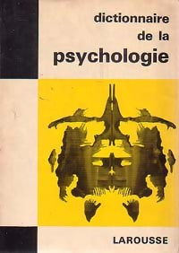 Dictionnaire de la psychologie - Norbert Sillamy - Livre