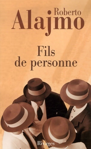 Livrenpoche : Fils de personne - Roberto Alajmo - Livre