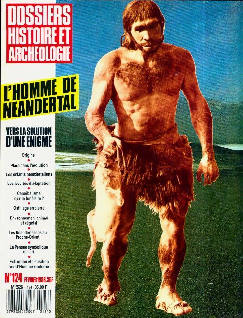 Livrenpoche : Dossiers histoire et archéologie n°124 : L'homme de néanderthal - Collectif - Livre