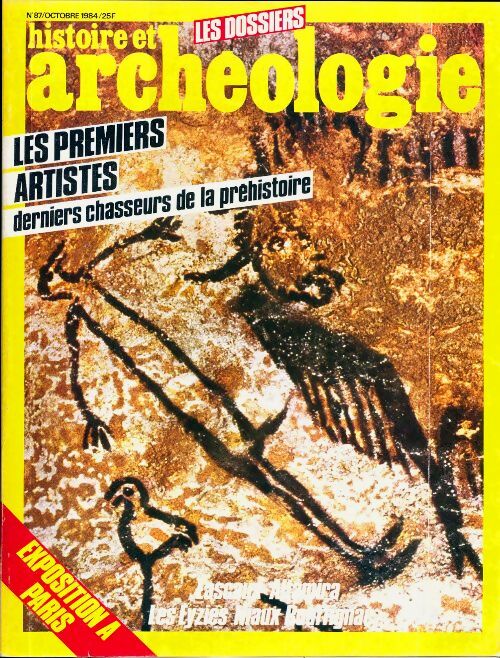 Livrenpoche : Dossiers histoire et archéologie n°87 : Les premiers artistes - Collectif - Livre