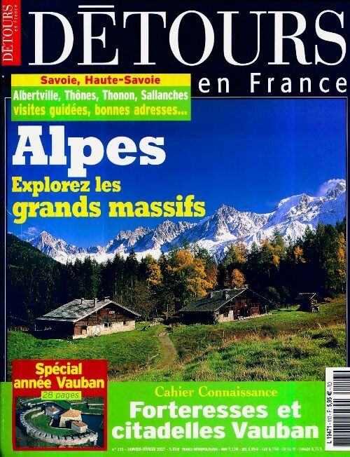 Livrenpoche : Détours en France n°113 : Alpes - Collectif - Livre