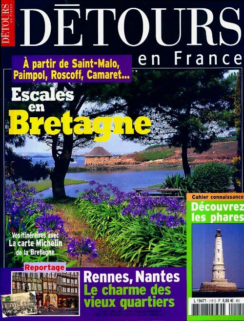 Livrenpoche : Détours en France n°115 : Escales en Bretagne - Collectif - Livre
