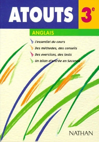 Livrenpoche : Atouts 3e Anglais - Collectif - Livre