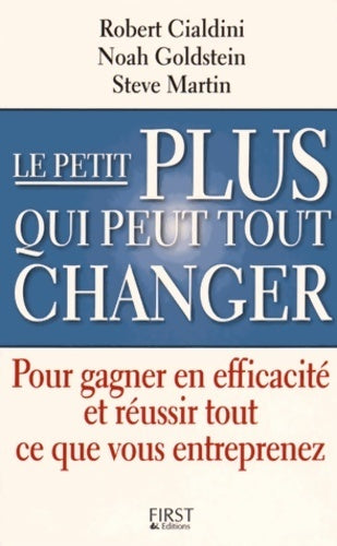 Le petit plus qui peut tout changer - Robert Goldstein - Livre