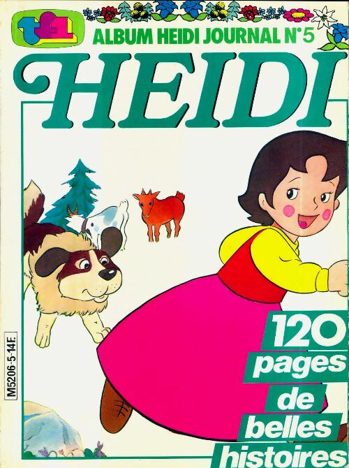 Livrenpoche : Album Heïdi journal n°5 - Collectif - Livre