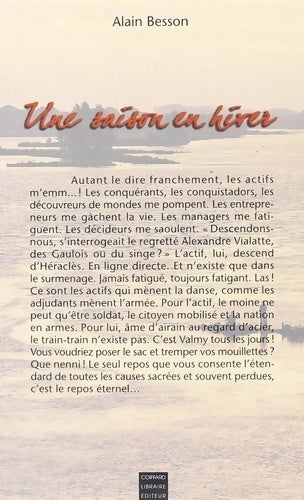 Livrenpoche : Une saison en hiver - Alain Besson - Livre