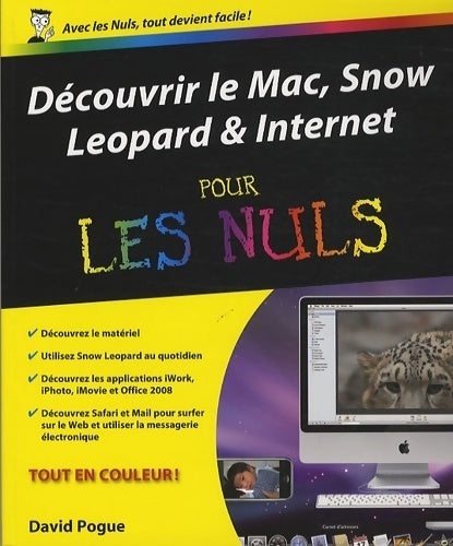 Livrenpoche : Découvrir le Mac, Snow, Leopard & Internet - David Pogue - Livre