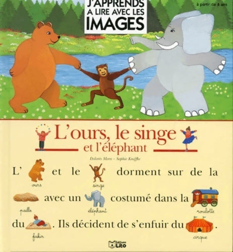Livrenpoche : L'ours, le singe et l'éléphant - Sophie Kniffke - Livre