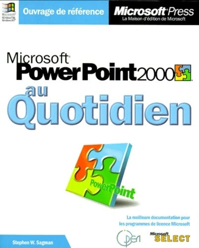 Livrenpoche : Microsoft powerpoint 97 au quotidien - Stephen W. Sagman - Livre