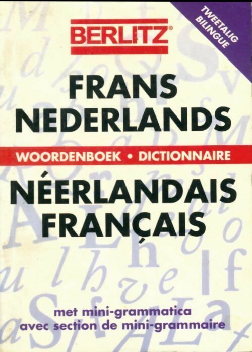 Dictionnaire frans-nederlands / néerlandais-français - Collectif - Livre