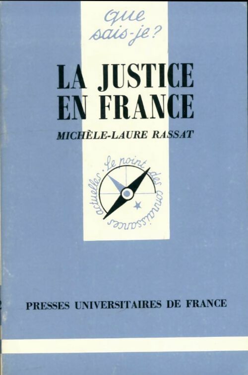 Livrenpoche : La justice en France - M. -L Rassat - Livre