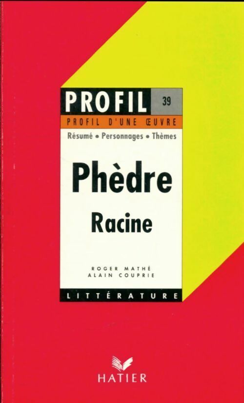 Livrenpoche : Phèdre - Jean Racine - Livre