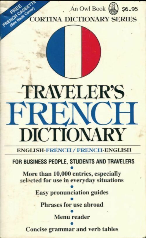 Livrenpoche : Traveler's french dictionary. English-french/french-english - Teresa Nutting - Livre