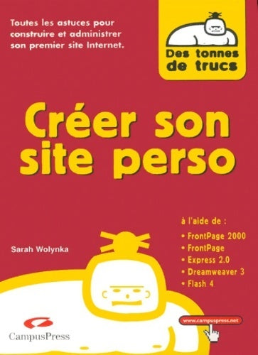 Livrenpoche : Créer son site perso - Sarah Wolynka - Livre