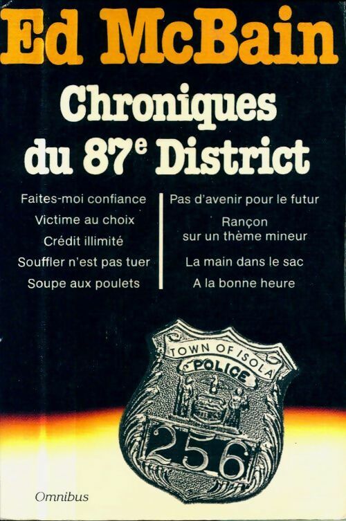 Livrenpoche : Chroniques du 87eme district - Ed McBain - Livre
