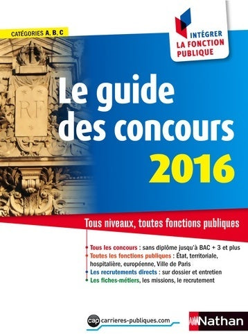 Livrenpoche : Le guide des concours 2016 - Sylvie Grasser - Livre