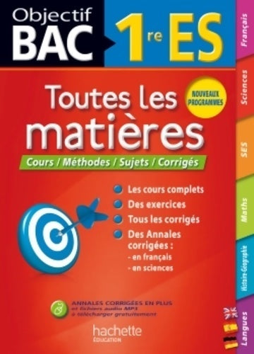 Livrenpoche : Toutes les matières 1ère ES - Annie Sussel - Livre